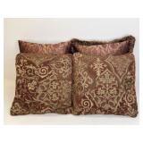 Throw Pillows/ 4 pc