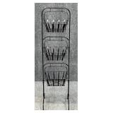 3-Tier Adjustable Floor Standing Storage Basket
