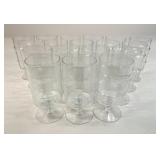 Glassware/ 18 pc