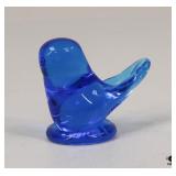 Art Glass 'Bluebird Of Happiness' Figurine