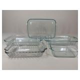 Anchor & Pyrex Bakeware Assortment / 5 pc