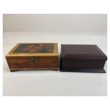 Wood Trinket Boxes