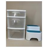 Storage Container & Step Stool