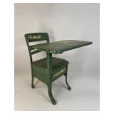 Painted Childï¿½s School Desk