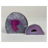 Geode Candle Holder & Figurine
