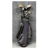 Spalding Golf Bag w/ Clubs