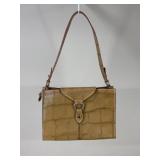 Vintage Dooney & Bourke Ring Flap Shoulder Bag