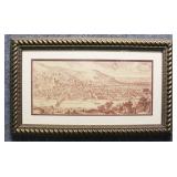 'Haidelberga' Vintage Print