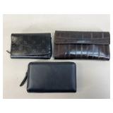 Wallets/ 3 pc