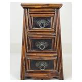 Pagoda Style Mini Chest of Drawers