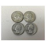 1944 - 1964 Quarters/ 4 pc