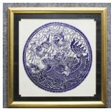 Framed Thai Lace
