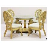 Collezione Europa Dining Table w/ 4 Chairs
