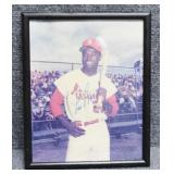 MLB 'Lou Brock' Autographed Photograph