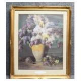 'Lilacs & Irises' Print by Joe Anne Arnett