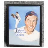 Autographed MLB Photo 'Bob Feller'