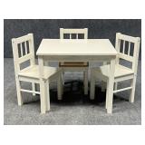 IKEA Gulliver Children's Table w/ 3 Chairs