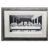 'Study of DaVinci's Last Supper' Print P. Leggett
