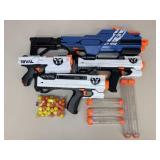 Nerf "Rival" Toy Guns & Magazines / 9 pc