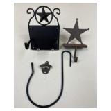 Wall Hooks & Bottle Opener