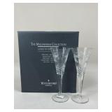 Waterford Peace Toasting Flutes
