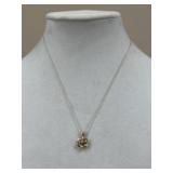 14k Gold Necklace w/ Pendant