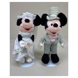 Disney Store Mickey & Minnie Mouse Bride & Groom