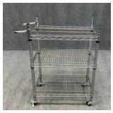 Wire Cart on Casters