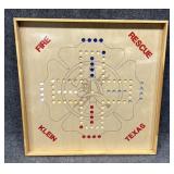 Wood Klein Fire & Rescue Aggravation Game Board