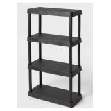 Pair Of 4 Tier Shelves