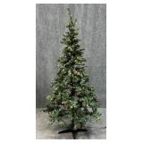 6.5 Ft Pre-Lit Madison Pine Christmas Tree