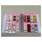 Vintage Matchbook Covers/ 164 pc