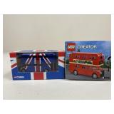 Lego & Figure Double Decker Bus