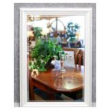 Beveled Mirror Silver Frame
