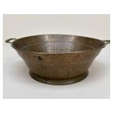 Vintage Hammered Copper Wash Tub