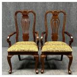 2 Dining Arm Chairs by Southern Art Furniture Co.