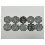 Buffalo Nickels / 10 pc