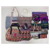 Boho Bags & Mat Assortment / 10 pc