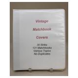 Vintage Matchbook Covers / 131 pc