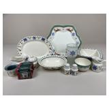Pfaltzgraff Nordic Christmas Stoneware Set/ 13 pc