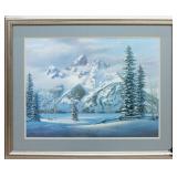 S&N Mark Pettit "Grand Teton" Print