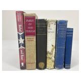 Antique/Vintage/Modern Books 1855ï¿½1995 / 6 pc