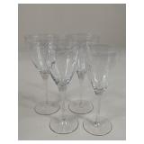 Gorham Crystal "Provender" Wine Glasses/ 4 pc