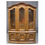 Drexel Lighted China Cabinet
