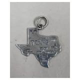 Sterling Silver Texas Pendant