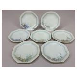 Limoges Porcelain Dessert Plates / 7 pc