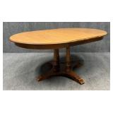 Tell City Dining Table w/ Two Leaves