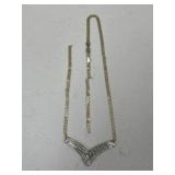 10k Gold & Diamond Necklace