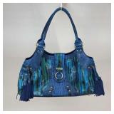 Sharif Studio Snakeskin Embossed Shoulder Bag