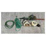 Hedge Trimmer, Jig & Skil Saws w/Extension Cords
